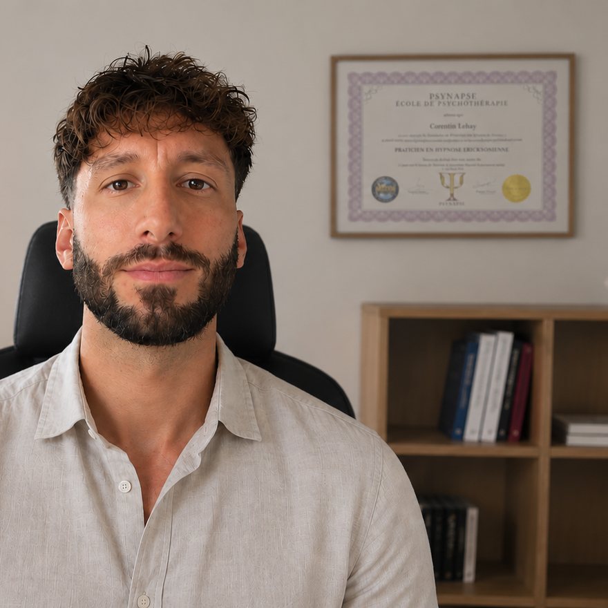 Corentin Lehay, praticien en hypnose ericksonienne à Houilles